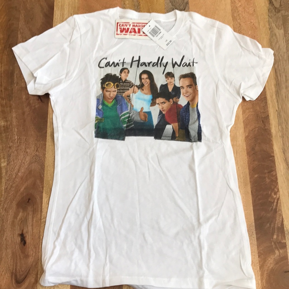Can’t Hardly Wait teen movie tee size L NWT